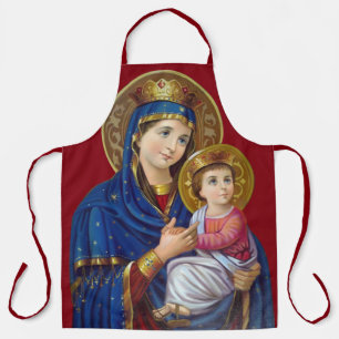 Madonna and Child Apron