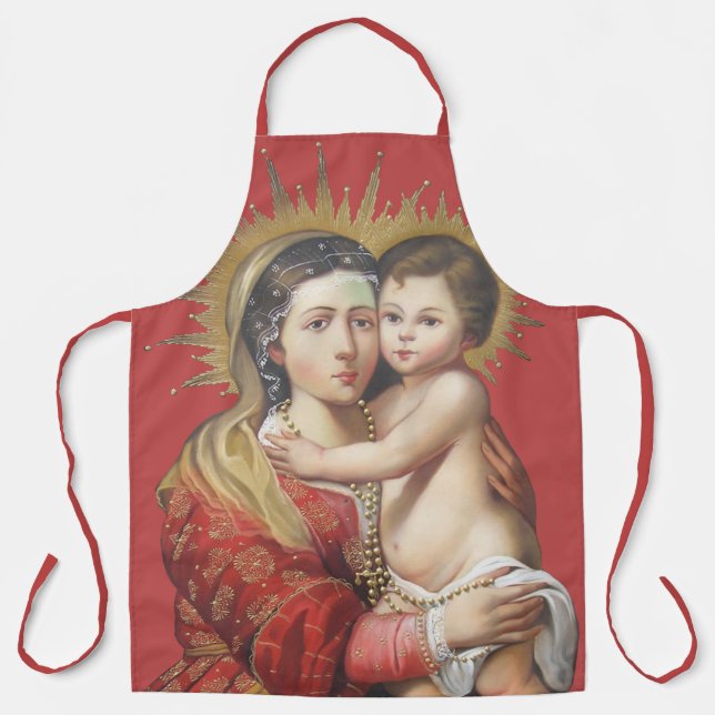 Madonna and Child Apron (Front)