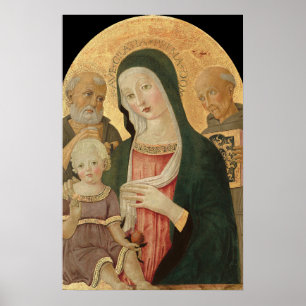 Madonna and Child - B. di Giovanni Fine Art Poster