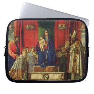 Madonna and Child (Barbarigo Altarpiece) 1488 Laptop Sleeve