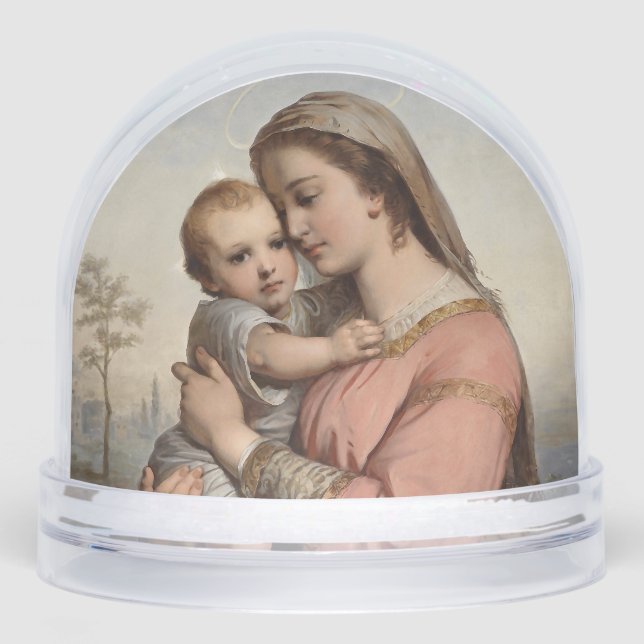 Madonna and Child by Franz Russ the Elder Snowglobe (Front)