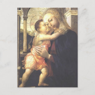 Madonna and Child by Jacopo Bellini Postcard