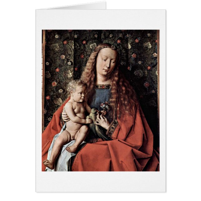 Madonna And Child By Johannes De Eyck (Front)