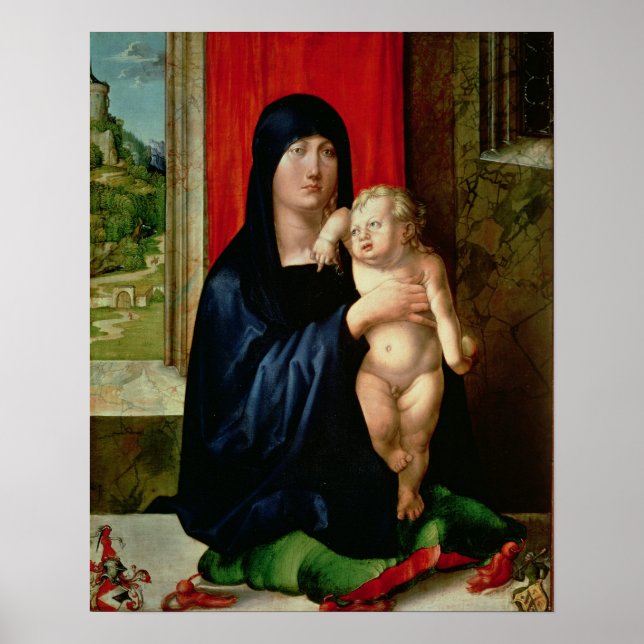 Madonna and Child, c.1496-99 Poster (Front)
