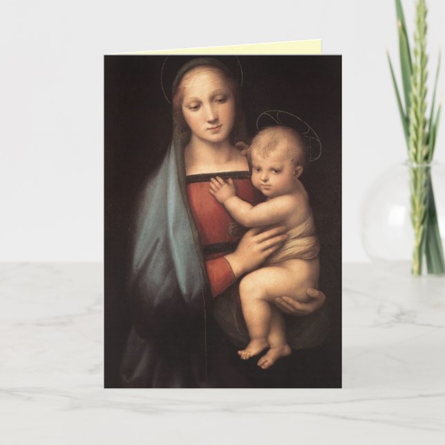 Madonna and child card (Front)