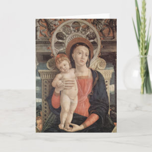 Madonna and Child card