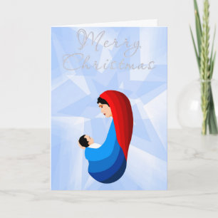 Madonna and Child Card