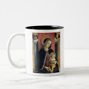 Madonna and Child - Carlo Crivelli - c1468 Two-Tone Coffee Mug