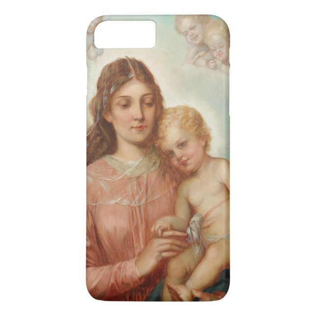 Madonna And Child Case-Mate iPhone Case (Back)