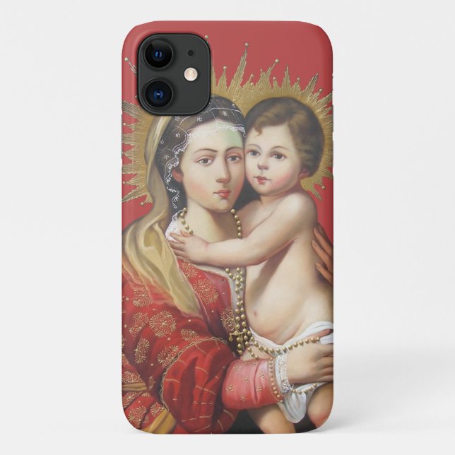 Madonna And Child Case-Mate iPhone Case (Back)