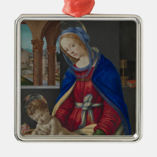 Madonna and Child, circa 1483-4 Metal Ornament