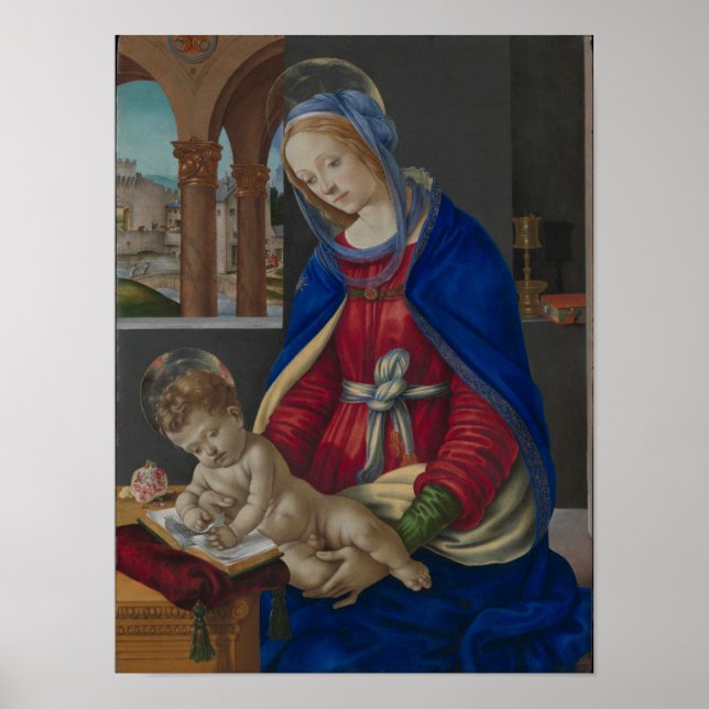 Madonna and Child, circa 1483-4 Poster (Front)