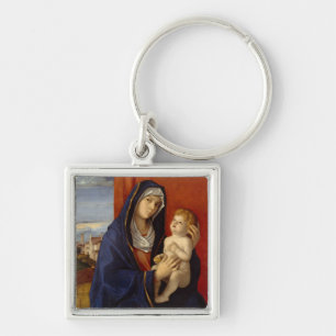 Madonna and Child, circa 1485 Key Ring