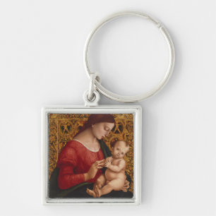 Madonna and Child, circa 1505-07 Key Ring