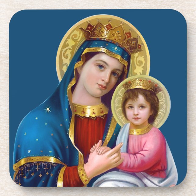 Madonna and Child Coaster (Front)