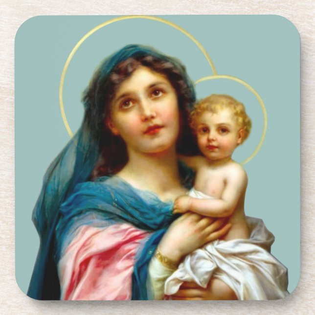 Madonna and Child Coaster (Front)