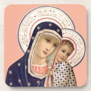 Madonna and Child Coaster