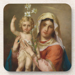 Madonna and Child Coaster