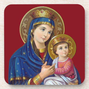 Madonna and Child Coaster