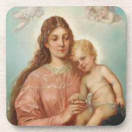 Madonna and Child Coaster