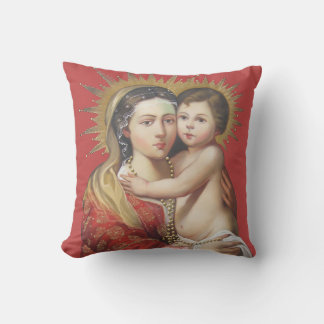 Madonna and Child Cushion