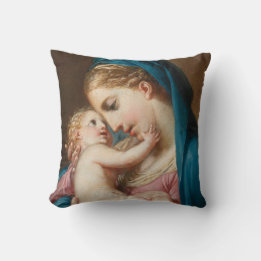 Madonna and Child Cushion