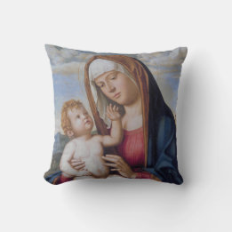 Madonna and Child Cushion