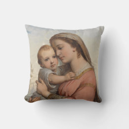 Madonna and Child Cushion