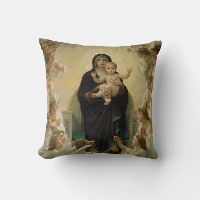 Madonna and Child Cushion (Front)