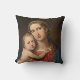Madonna and Child Cushion