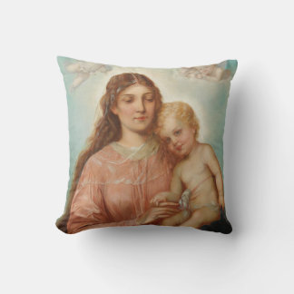 Madonna and Child Cushion