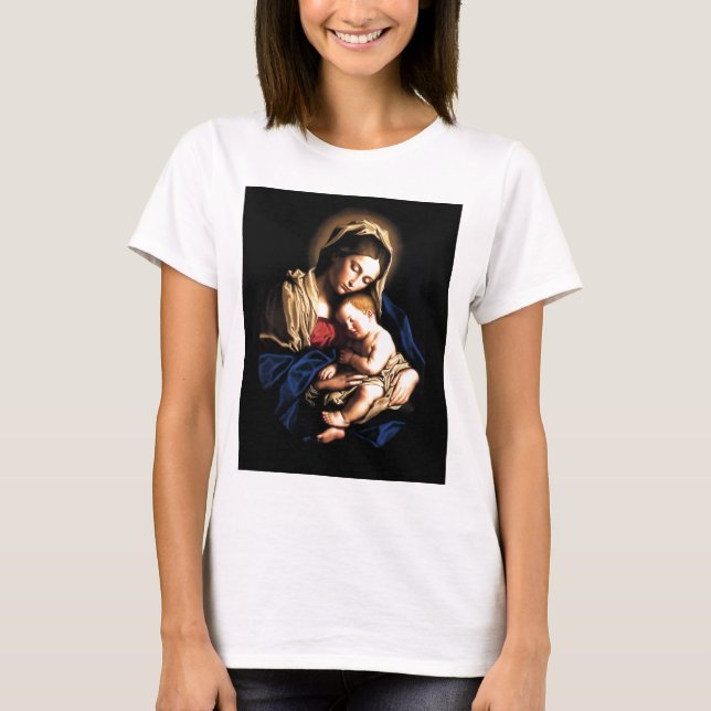 Madonna and Child Custom Shirt (Front)