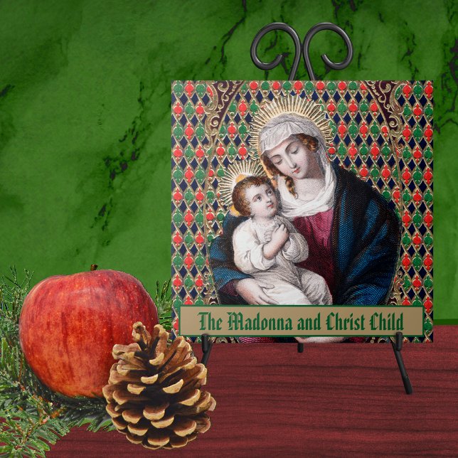 Madonna and Child (DPT 001) Ceramic Tile (Creator Uploaded)