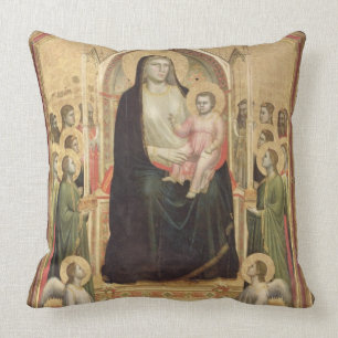 Madonna and Child Enthroned, c.1300-03 (PRE-restor Cushion