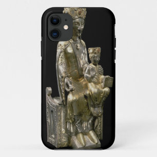 Madonna and Child Enthroned, statuette, French, 12 iPhone 11 Case