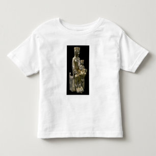 Madonna and Child Enthroned, statuette, French, 12 Toddler T-Shirt