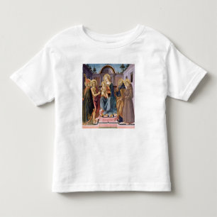 Madonna and Child Enthroned with  SS Toddler T-Shirt