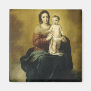 Madonna and Child, Fine Art Magnets