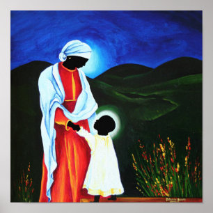 Madonna and child - First steps 2008 Poster