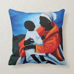 Madonna and child - First words 2008 Cushion