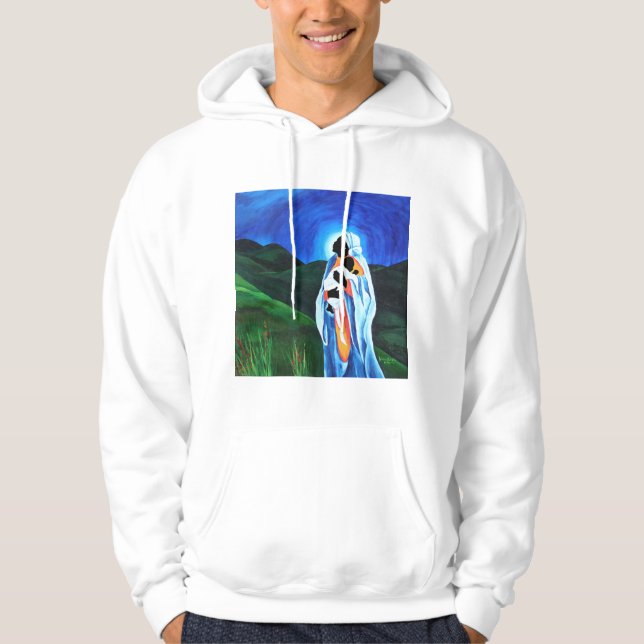 Madonna and child - Hope for the world 2008 Hoodie (Front)