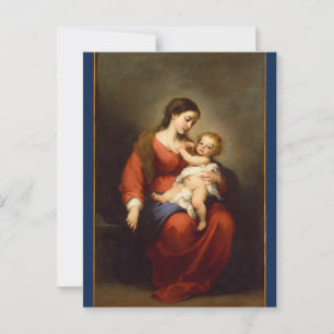 Madonna and Child in Glory ...  Postcard