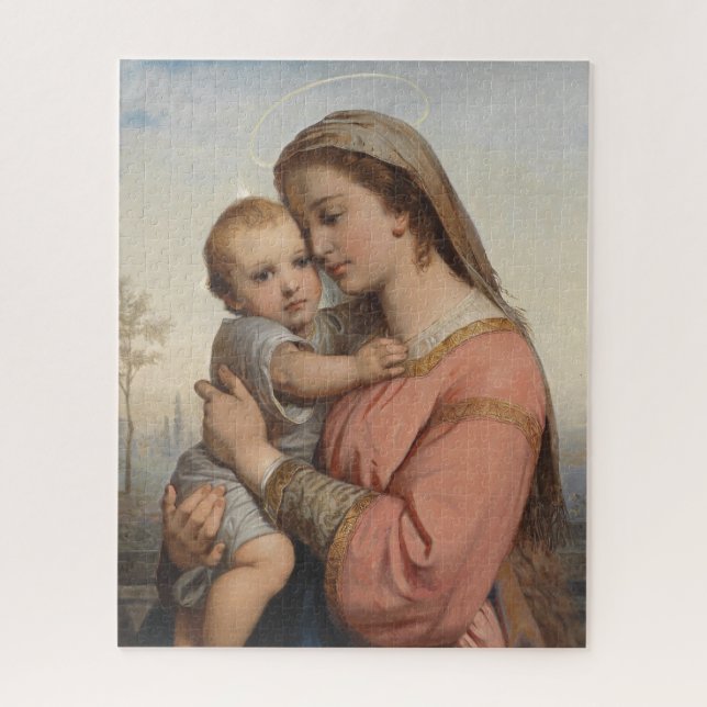 Madonna and Child Jigsaw Puzzle (Vertical)