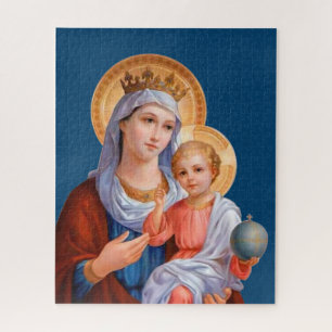 Madonna and Child Jigsaw Puzzle
