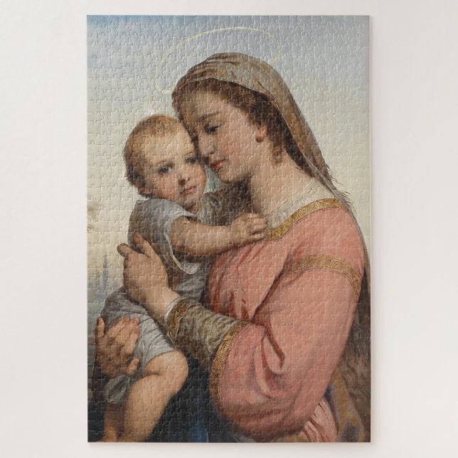Madonna and Child Jigsaw Puzzle (Vertical)