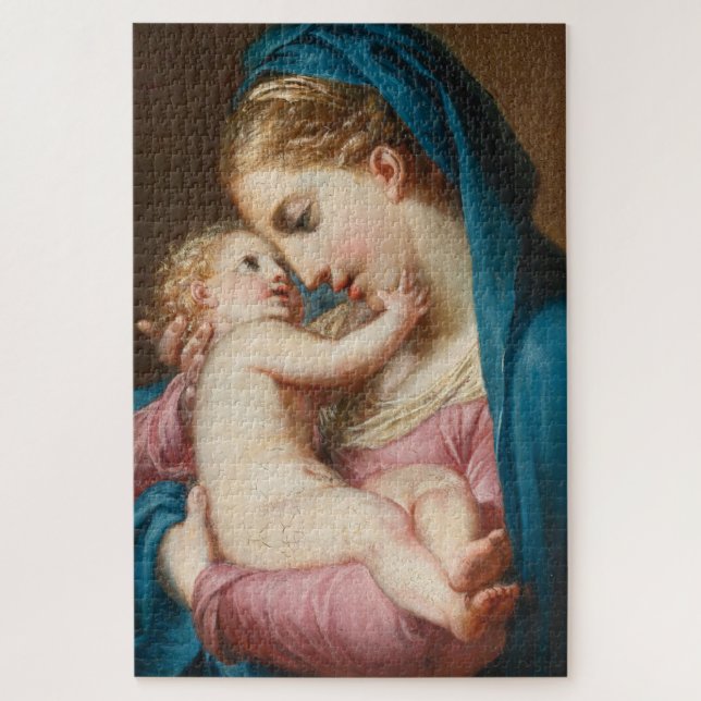 Madonna and Child Jigsaw Puzzle (Vertical)