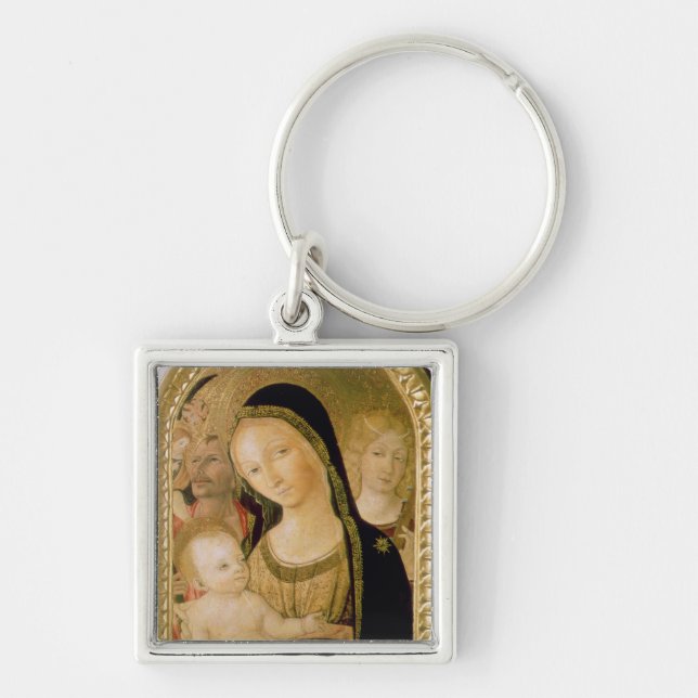 Madonna and Child Key Ring (Front)