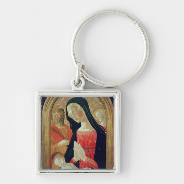 Madonna and Child Key Ring (Front)