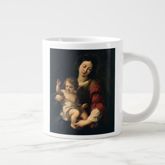 Madonna and Child Large Coffee Mug (Right)