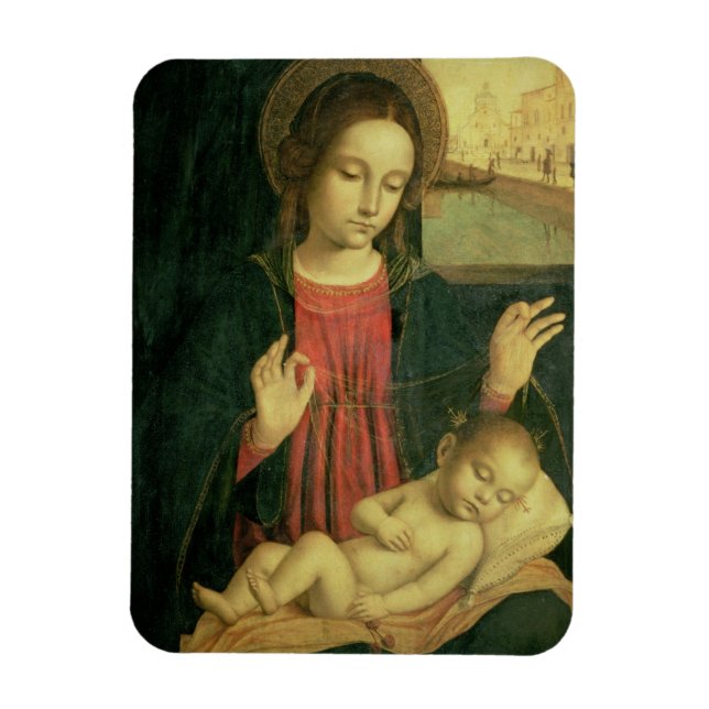 Madonna and Child Magnet (Vertical)